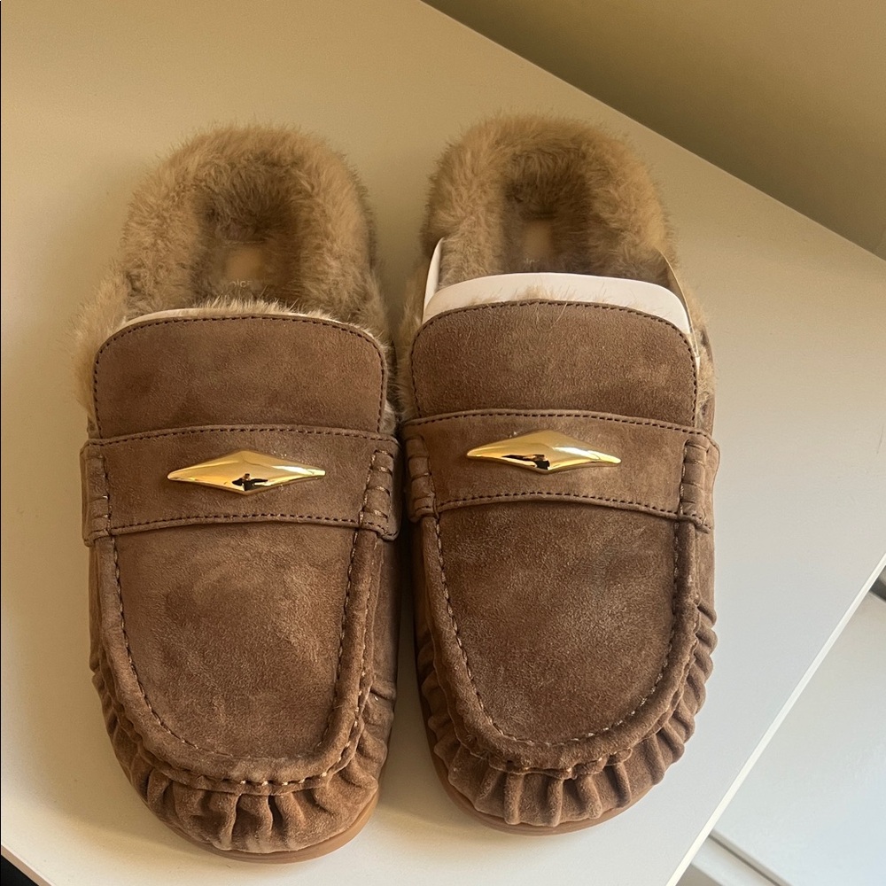 Dolce Vita Brown Suede Women's Loafers